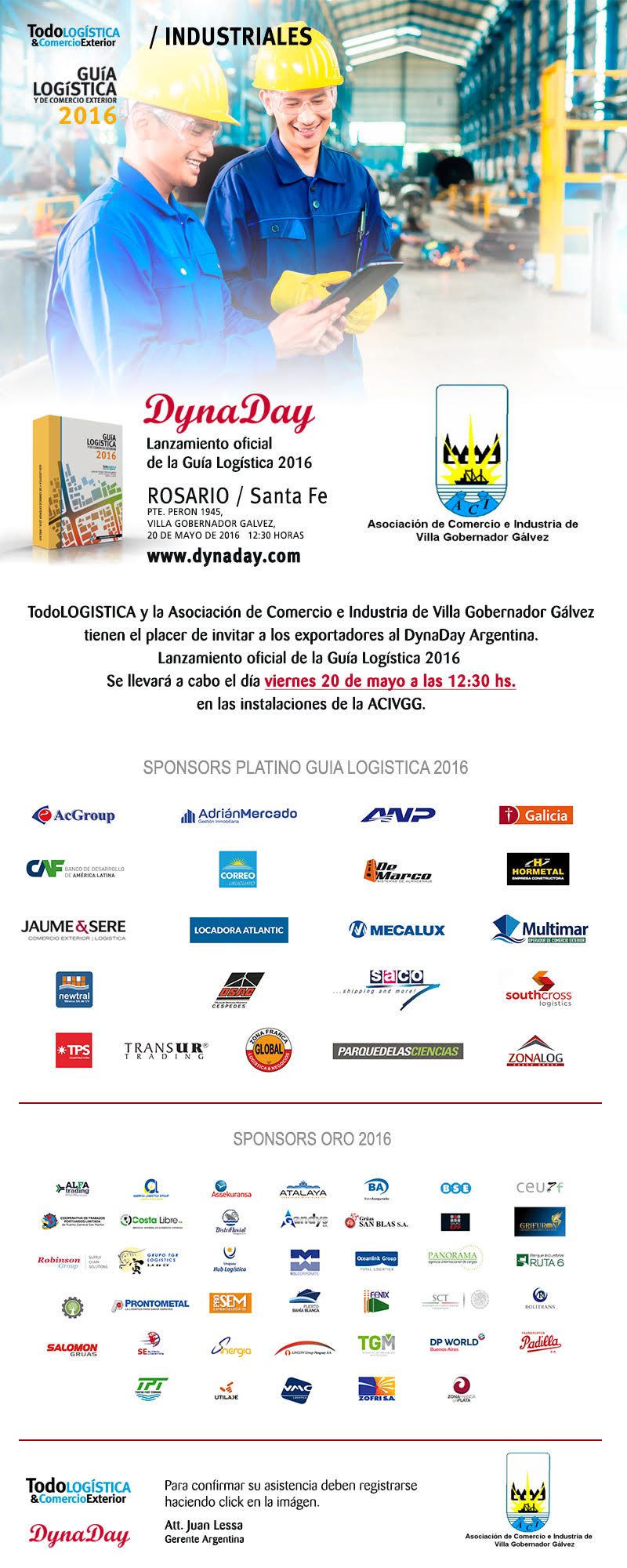 Lanzamiento oficial de la Guía Logística 2016